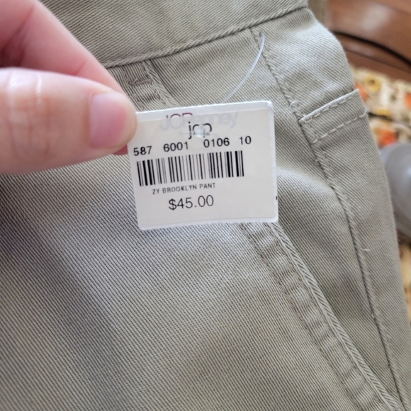 NWT Zoo York Men's Bowery II Khaki Tapered Fit Jeans Size 34 - Picture 6 of 8